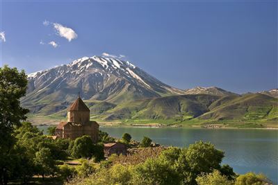 Akdamar-Insel im Van See, Türkei